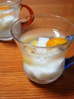 牛乳寒天フルーツポンチ♪-レシピのメイン写真