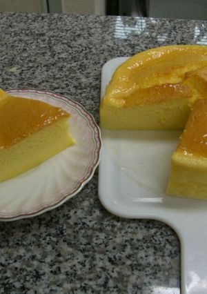 スフレチーズケーキ-レシピのメイン写真