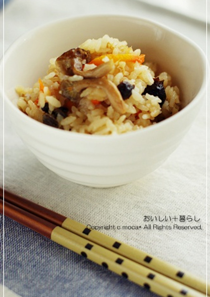 きのことツナの炊き込みご飯-レシピのメイン写真