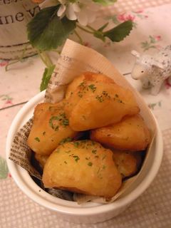 給食メニュー☆じゃがいものふわふわ揚げ-レシピのメイン写真