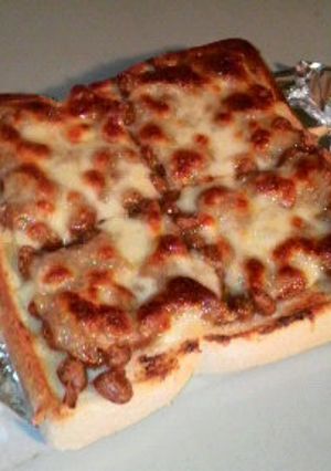 (ﾟ∀ﾟ)ﾉ納豆チーズトースト-レシピのメイン写真