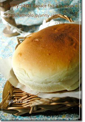 栄養価の高いミルクパン♪-レシピのメイン写真