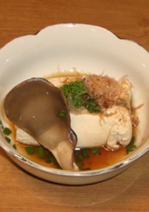 花山椒　黒あわびたけ　冷奴-レシピのメイン写真