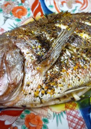鯛のオーブン焼き ハーブ風味-レシピのメイン写真
