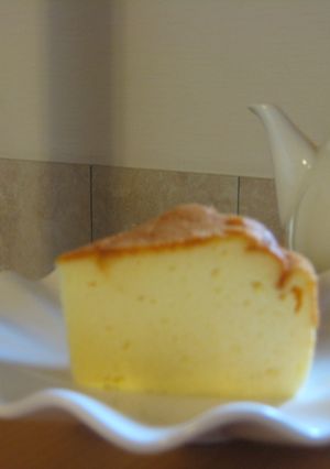 ひたすら混ぜるスフレチーズケーキ-レシピのメイン写真