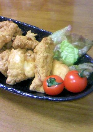 簡単　鶏むね肉のチキンナゲット風-レシピのメイン写真