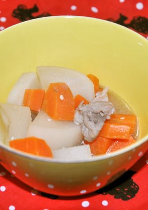 簡単☆シンプル豚汁～ごま油風味-レシピのメイン写真