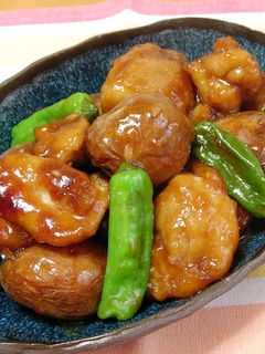 コックリ♪ 新ジャガとお肉のおかず煮物-レシピのメイン写真