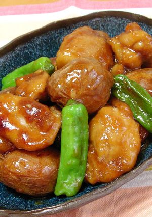 コックリ♪　新ジャガとお肉のおかず煮物-レシピのメイン写真
