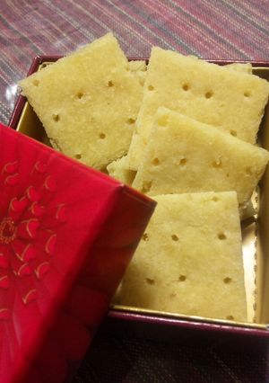 チーズ風味？レンジで簡単おからクラッカー-レシピのメイン写真