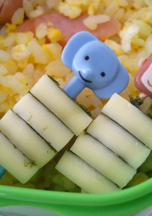 お弁当に☆チーズとのりサンド！-レシピのメイン写真