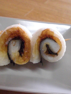 *ちくわと海苔で丸尾君のメガネ*キャラ弁-レシピのメイン写真