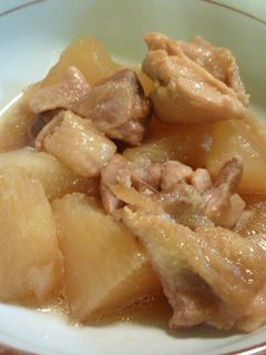 圧力鍋でホロホロ柔らか♪鶏と大根のうま煮-レシピのメイン写真