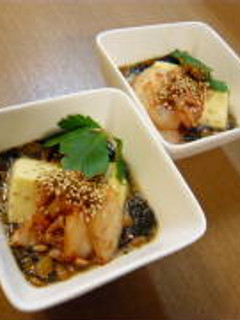 卵豆腐に納豆&もずく酢-レシピのメイン写真