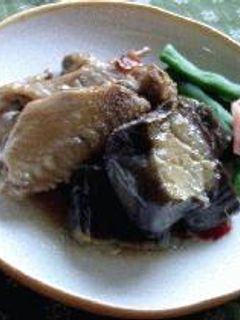 手羽先と茄子のとろとろ煮-レシピのメイン写真