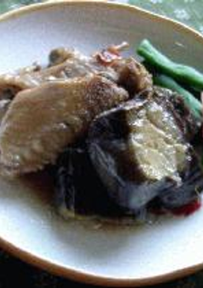 手羽先と茄子のとろとろ煮-レシピのメイン写真