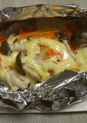 パパッと！鮭のホイル焼き-レシピのメイン写真
