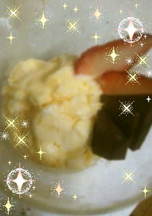 ◆めっちゃ簡単！ホワイトチョコアイス◆-レシピのメイン写真