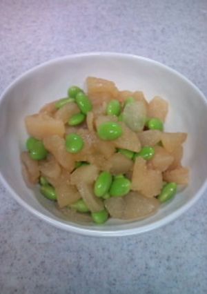 簡単！枝豆と数の子の昆布つゆ合え-レシピのメイン写真