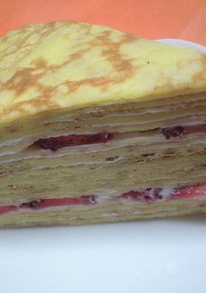 ホットケーキでミルクレープ-レシピのメイン写真