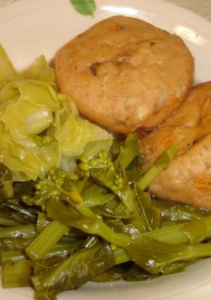 春キャベツと菜の花とがんも煮-レシピのメイン写真