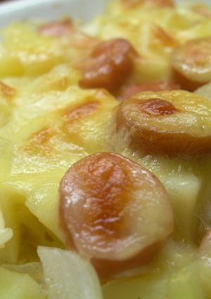 ♫玉ねぎとじゃがいもの味噌マヨ♡チーズ♫-レシピのメイン写真