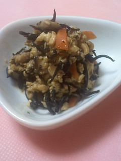 ひじきと豆腐そぼろ炒め-レシピのメイン写真