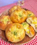 冷めても美味しい♡ふわもちコーンマヨパン
