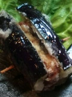 鰻のナス挟み揚げ-レシピのメイン写真