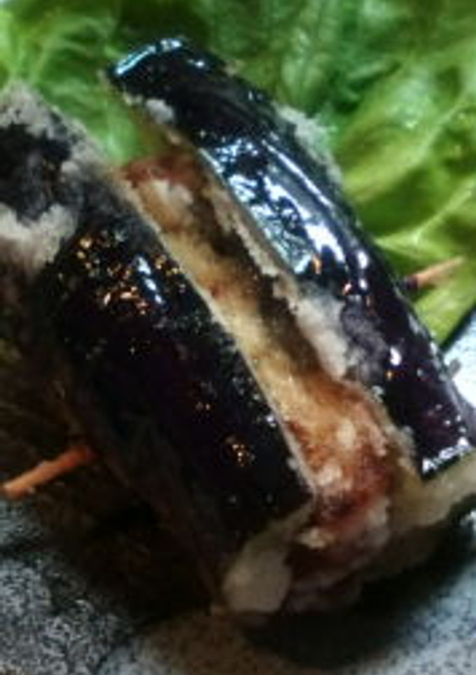 鰻のナス挟み揚げ-レシピのメイン写真