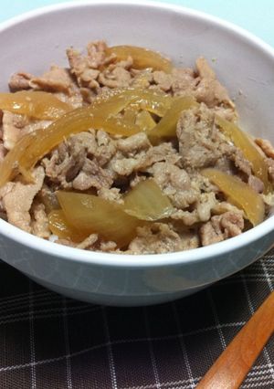 簡単✿お家で豚丼-レシピのメイン写真