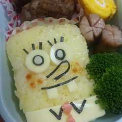 รูปของ スポンジボブ☆キャラ弁