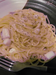簡単♥シーフードのクリームパスタ-レシピのメイン写真