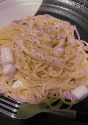 簡単♥シーフードのクリームパスタ-レシピのメイン写真