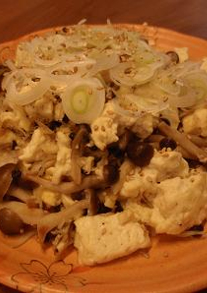 簡単☆豆腐としめじのあっさり炒め-レシピのメイン写真