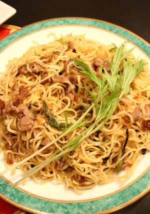 葱が2本食べられる～葱塩焼きそば-レシピのメイン写真