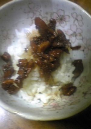 超簡単　鶏皮茶漬け-レシピのメイン写真