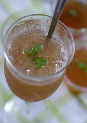 紅茶の炭酸（サイダー）ゼリー♪-レシピのメイン写真