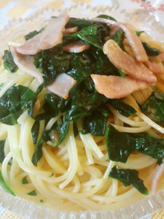 ☺ベーコンとほうれん草のパスタ☺-レシピのメイン写真