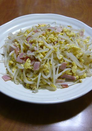 簡単！もやし炒め-レシピのメイン写真