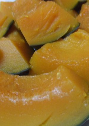 圧力鍋で１分！かぼちゃの煮物-レシピのメイン写真