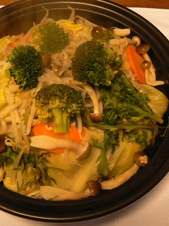 野菜のヘルシー蒸し(ひき肉版)-レシピのメイン写真