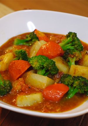 温野菜のトマトチーズミルクソース-レシピのメイン写真
