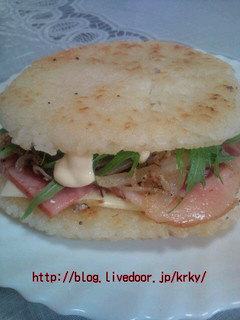 簡単!おうちdeライスバーガー-レシピのメイン写真