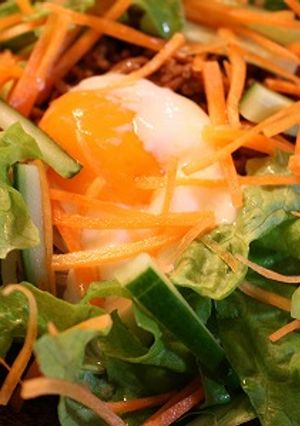野菜たっぷり!サラダ風ビビンバ-レシピのメイン写真