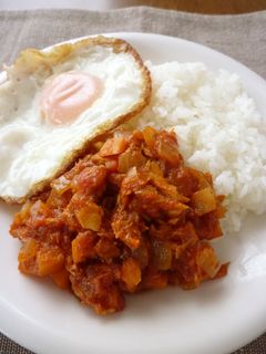 ツナトマト煮込みdeワンプレートランチ♪-レシピのメイン写真
