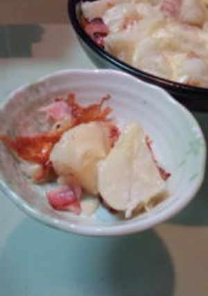 塩味☆じゃがいもとベーコンのチーズ焼き☆-レシピのメイン写真