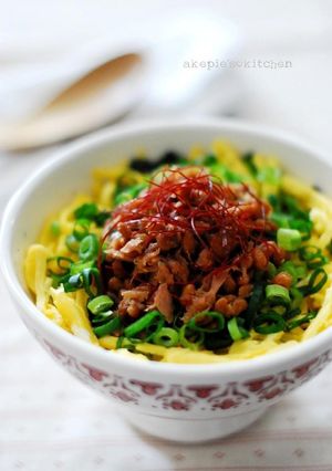 ネバネバ☆ツナマヨ納豆のそぼろ丼☆-レシピのメイン写真
