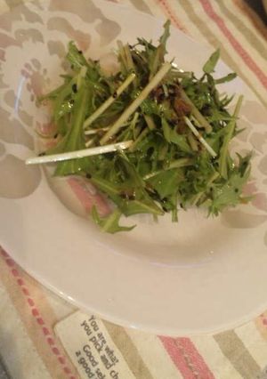 簡単！水菜のおかかサラダ-レシピのメイン写真