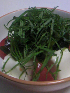 豆腐とトマトとワカメのサラダ-レシピのメイン写真